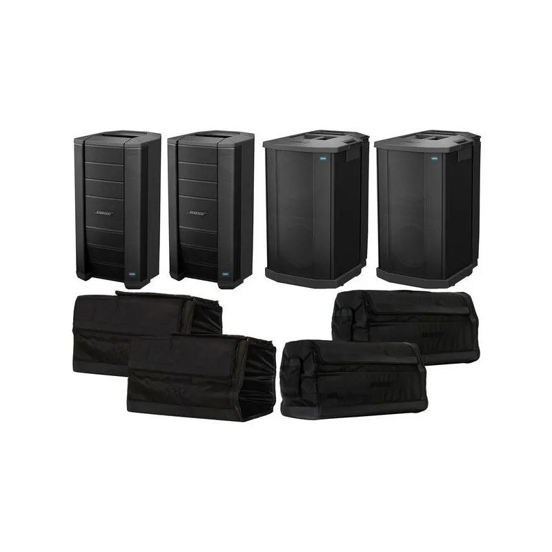 Prezzo Conveniente BOSE F1 KIT 2 DIFFUSORE AD ARRAY VARIABILE 812 + 2 SUBWOOFER + STAFFE + BORSE