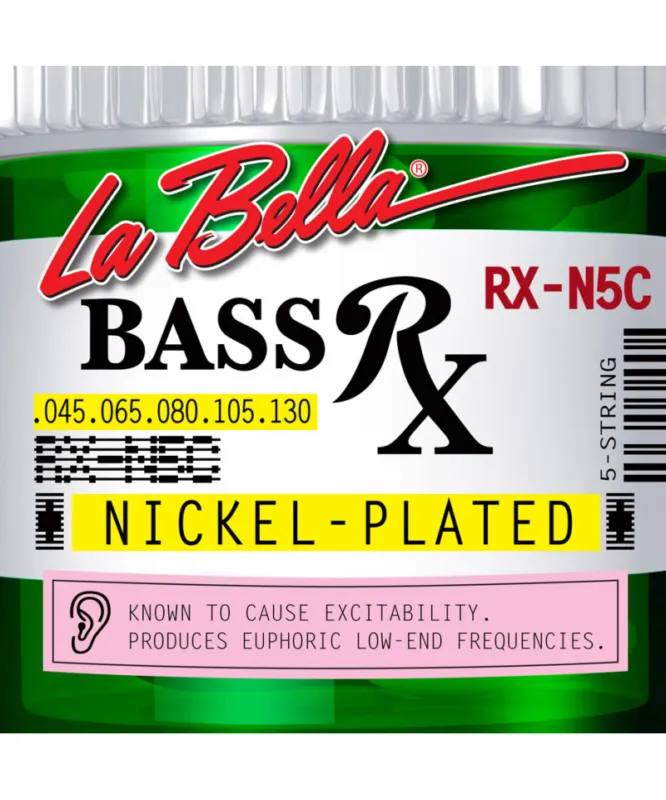 Sconto LaBella RX-N5C Muta di corde per basso 5 corde