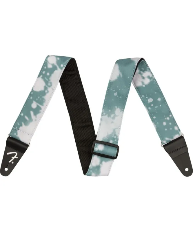 Prezzo Conveniente TRACOLLA FENDER TIE DYE ACID WASH STRAP, TEAL