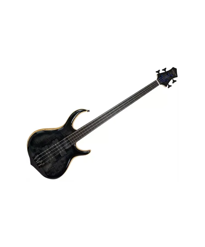 Miglior Prezzo MARCUS MILLER M7 SWAMP ASH 4 TRASPARENT BLACK (2ND GEN) (FRETLESS)
