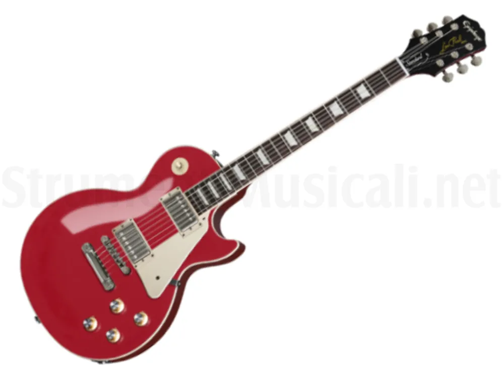 Scelto Dai Clienti EPIPHONE Les Paul Standard 60s Candy Red Metallic