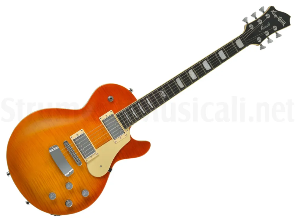 Popolare HAGSTROM Swede Mandarin Burst