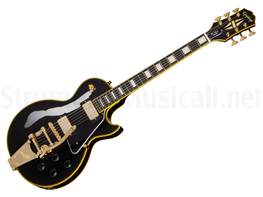 Prezzo Basso EPIPHONE Joe Bonamassa ‘59 Les Paul Custom Antique Ebony