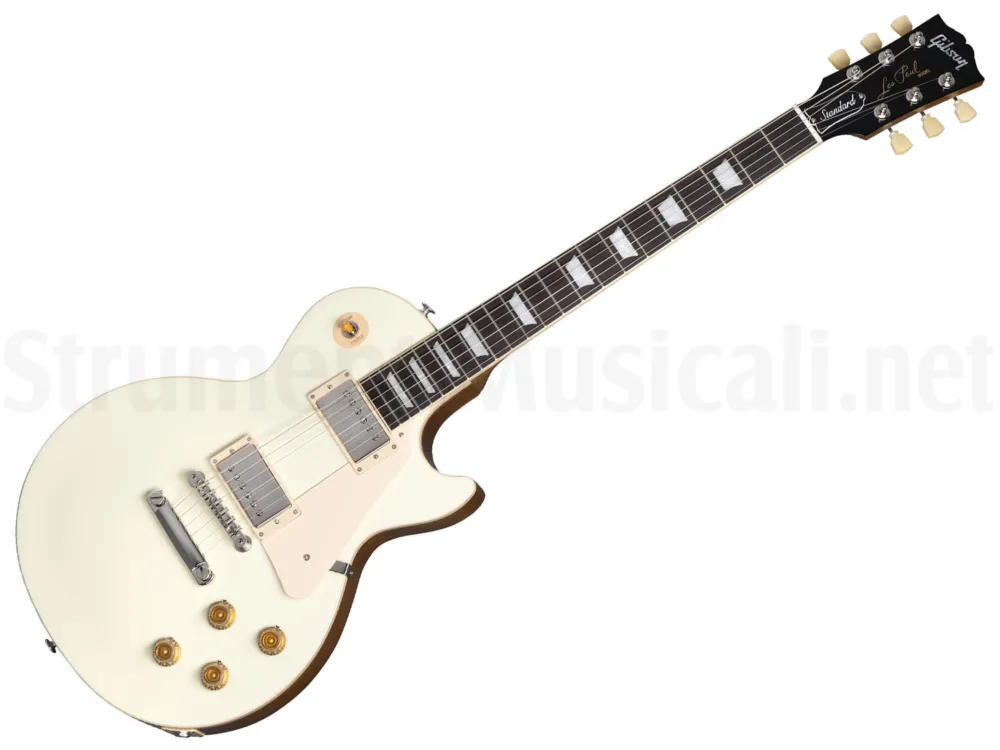 Prezzo Conveniente GIBSON Les Paul Standard 50s Plain Top Classic White Top