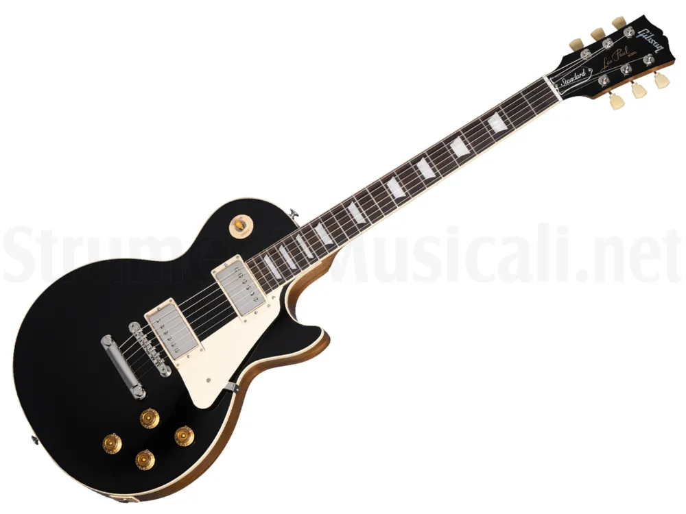 Scelto Dai Clienti GIBSON Les Paul Standard 50s Plain Top Ebony Top