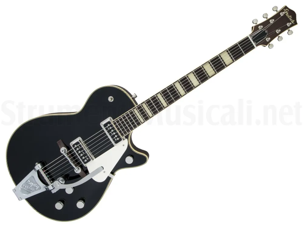 GRETSCH G6128T-53 Vintage Select ’53 Duo Jet With Bigsby TV Jones Black Subito Disponibile