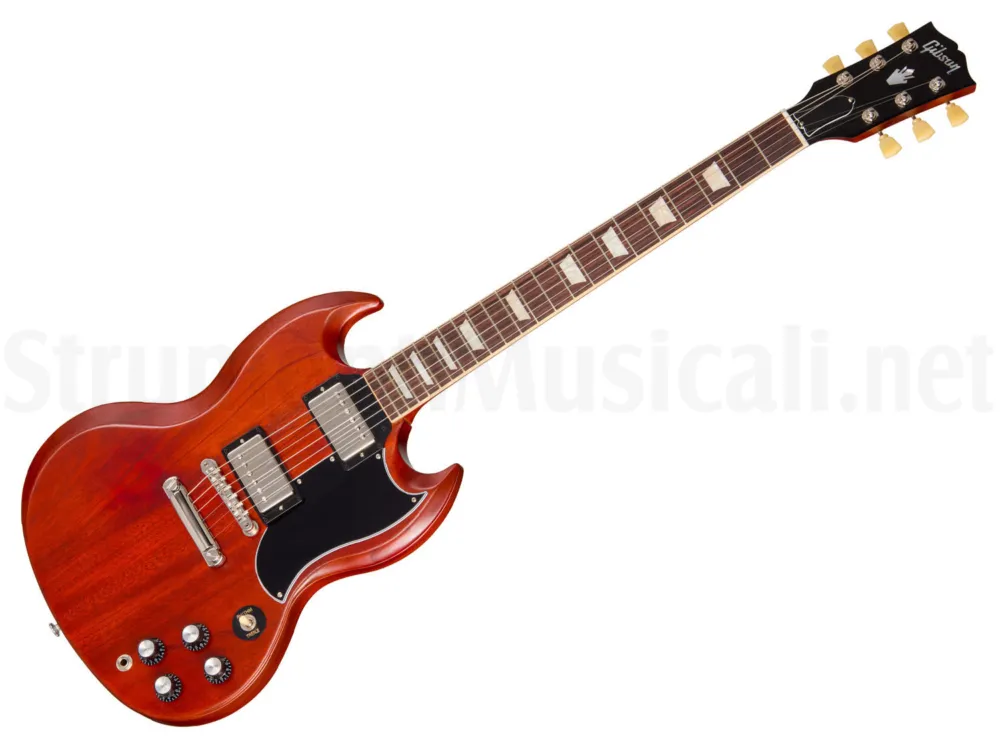 GIBSON SG Standard ‘61 Faded Faded Vintage Cherry Satin Promozione