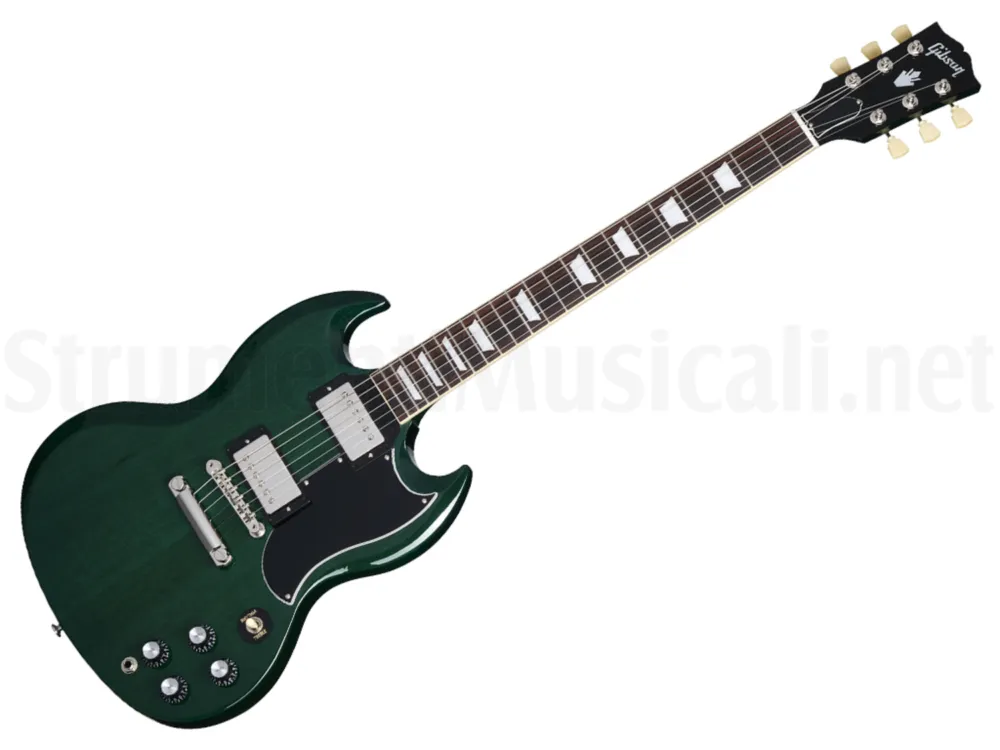 Ordina Subito GIBSON SG Standard ‘61 Stop Bar Translucent Teal