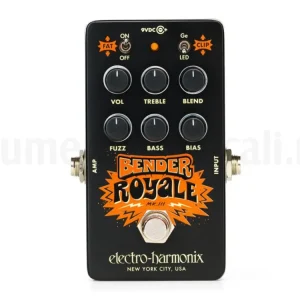 ELECTRO HARMONIX Bender Royale Fuzz Black Novità