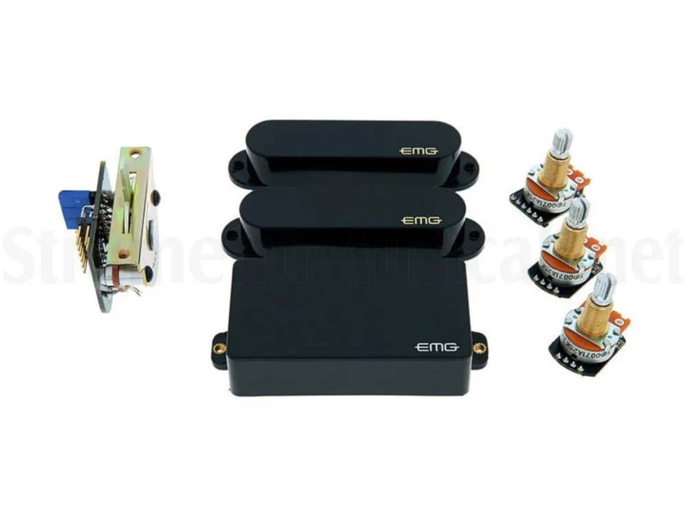 Ultime Pezzi EMG Set SA/SA/81 Black