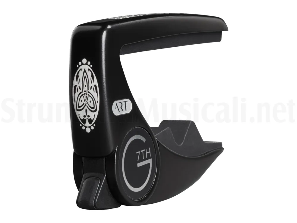 G7TH Performance 3 ART Steel String Satin Black - Celtic Special Edition Offerta Limitata
