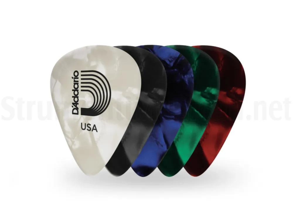 Consegna Rapida D‘ADDARIO 1CAP4-10 Classic Pearl Medium Celluloid Assortment Pack