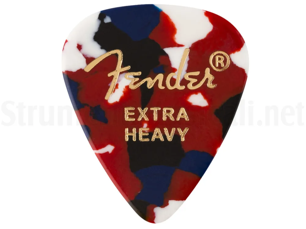 Più Venduto FENDER 351 Shape Premium Picks Extra Heavy - Confetti (12 Count)