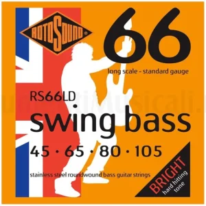 Prezzo Conveniente ROTOSOUND RS66LD Swing Bass 66