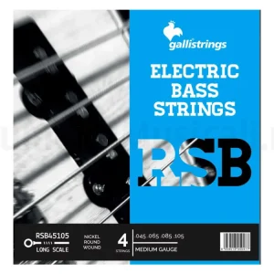 GALLI STRINGS RSB Nickel Electric Bass Medium Long Scale 45-105 Spedito Oggi