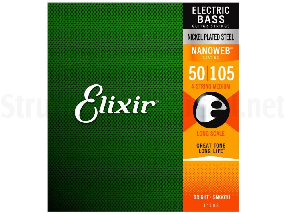 ELIXIR Nanoweb 14102 Medium Long Scale Bass Promozione Esclusiva