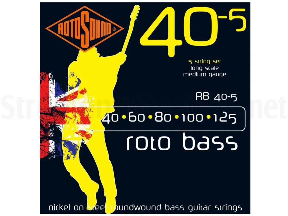 Ultime Pezzi ROTOSOUND RB40/5 Roto Bass