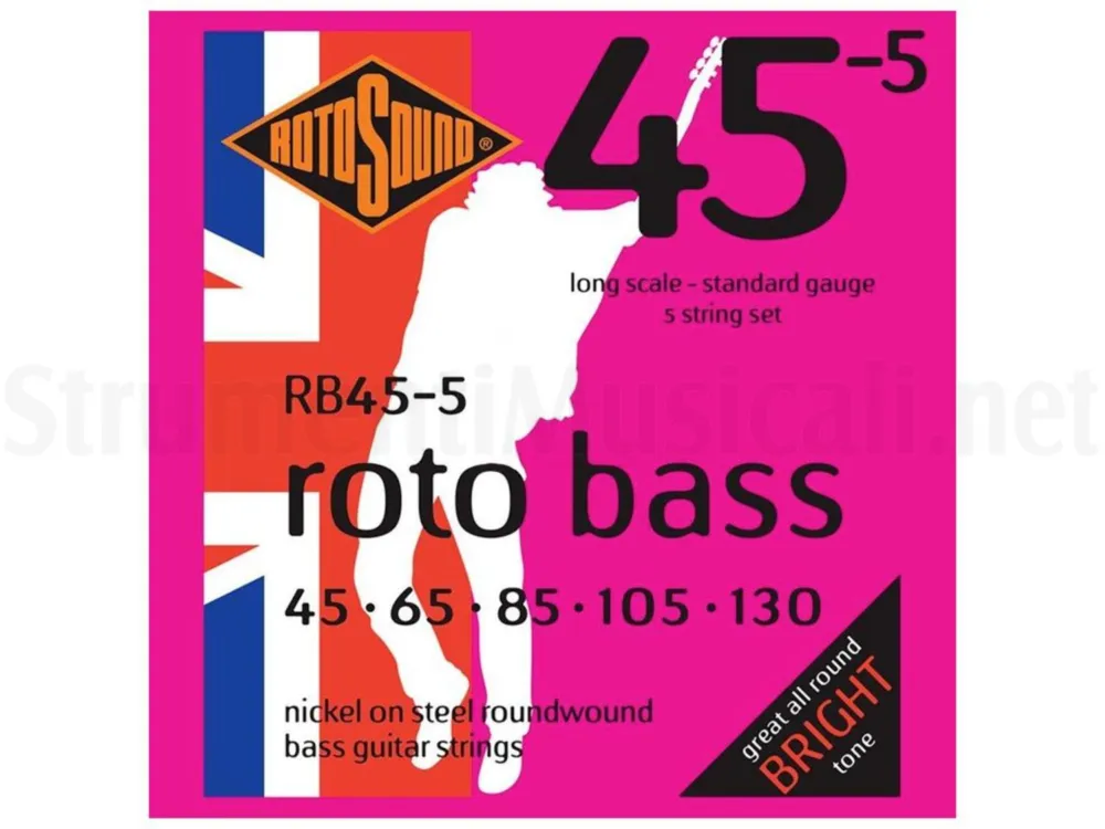 ROTOSOUND RB45/5 Roto Bass Sconto