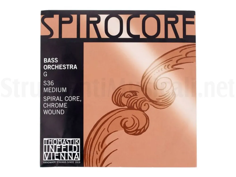 THOMASTIK S38 Spirocore Orchestra Double Bass D String Scelto Dai Clienti