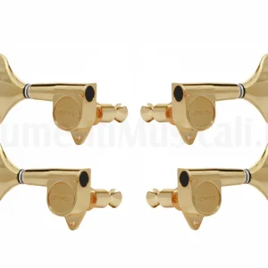 GROVER 144G Mini Bass Tuners Gold Nuova Collezione