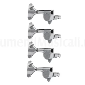 Vendita Finale GROVER 144C Mini Bass Tuners Chrome (left-handed)
