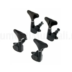 Novità GROVER 144BC Mini Bass Tuners Black Chrome