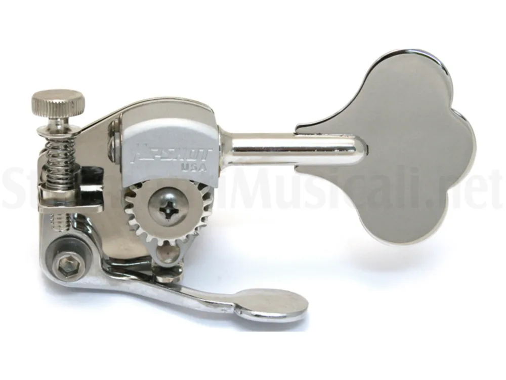HIPSHOT HE6C 1/2 C - Ultralite® Bass Xtender™ - Fender® Style - Chrome Esclusivo