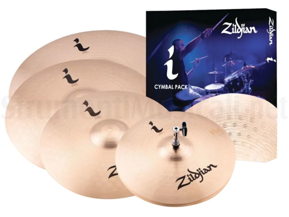 ZILDJIAN I Pro Gig Cymbal Pack (Ride + HiHat + 2 Crash) Offerta Limitata