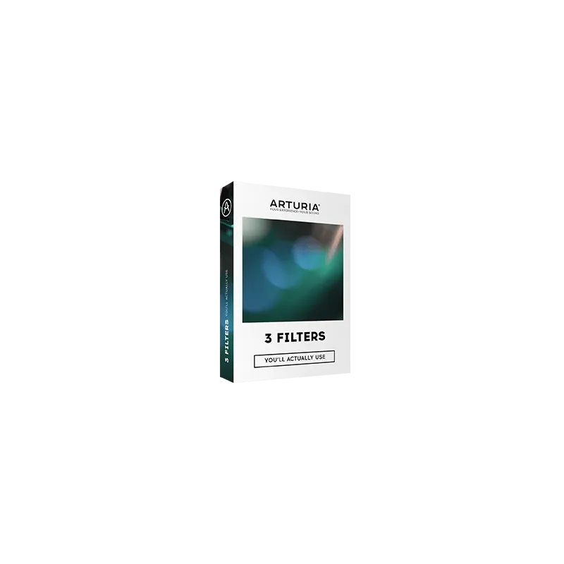 Arturia 3 Filters (Boxed) Sconto