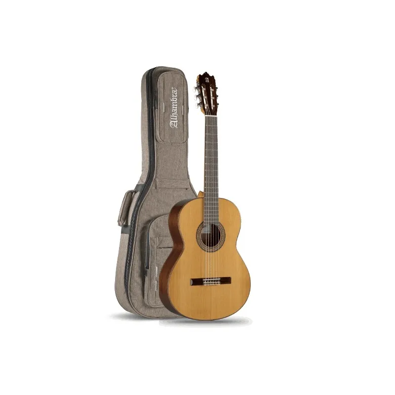 Economico Alhambra 3C Top in Cedro Chitarra Classica con Borsa Compresa