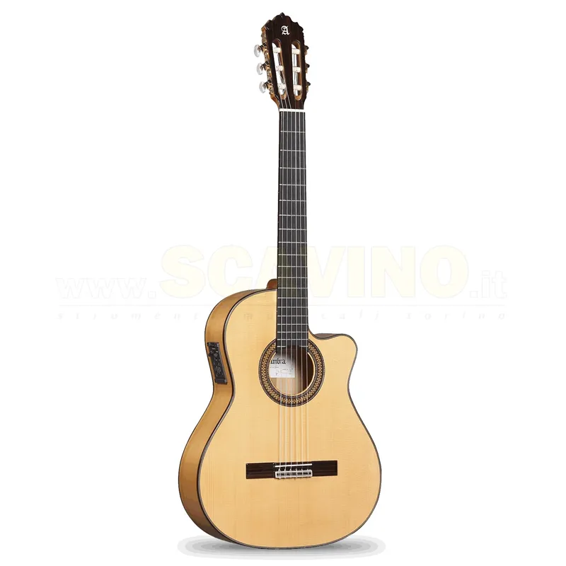 Alhambra 7FC-CW E8 Chitarra Flamenco con borsa Ultime Pezzi