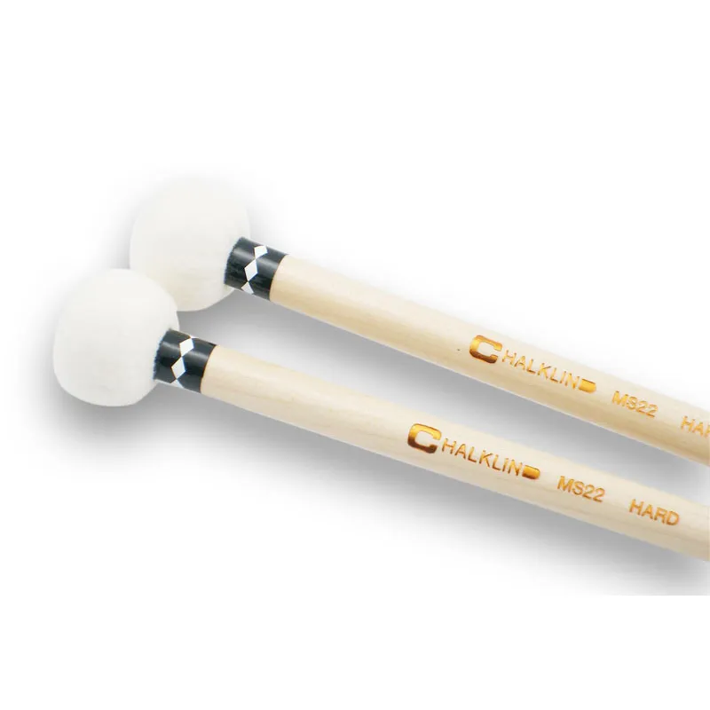 Esclusivo Chalklin CMS22 Battenti Timpano Hard Feltro Cucito