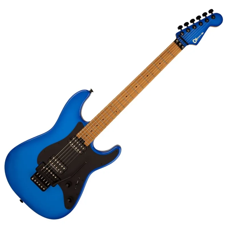 Charvel Pro-Mod Plus So-Cal Style 1 HH FR CM, Caramelized Maple Fingerboard, Blue Burst Occasione Imperdibile