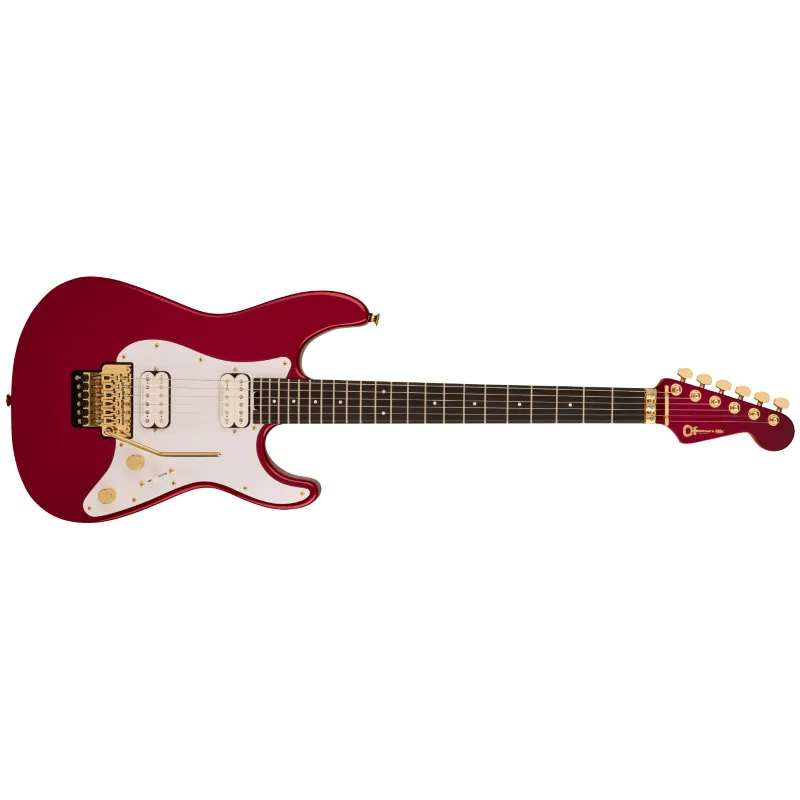 Charvel Pro-Mod Plus So-Cal® SC1 Style 1 HH FR EB, Ebony Fingerboard, Candy Apple Red Di Tendenza