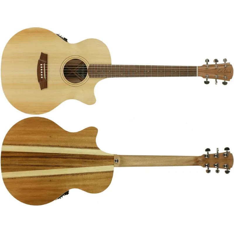 Cole Clark Angel AN1EC Bunya Blackwood CCAN1EC-BB Prezzo Basso