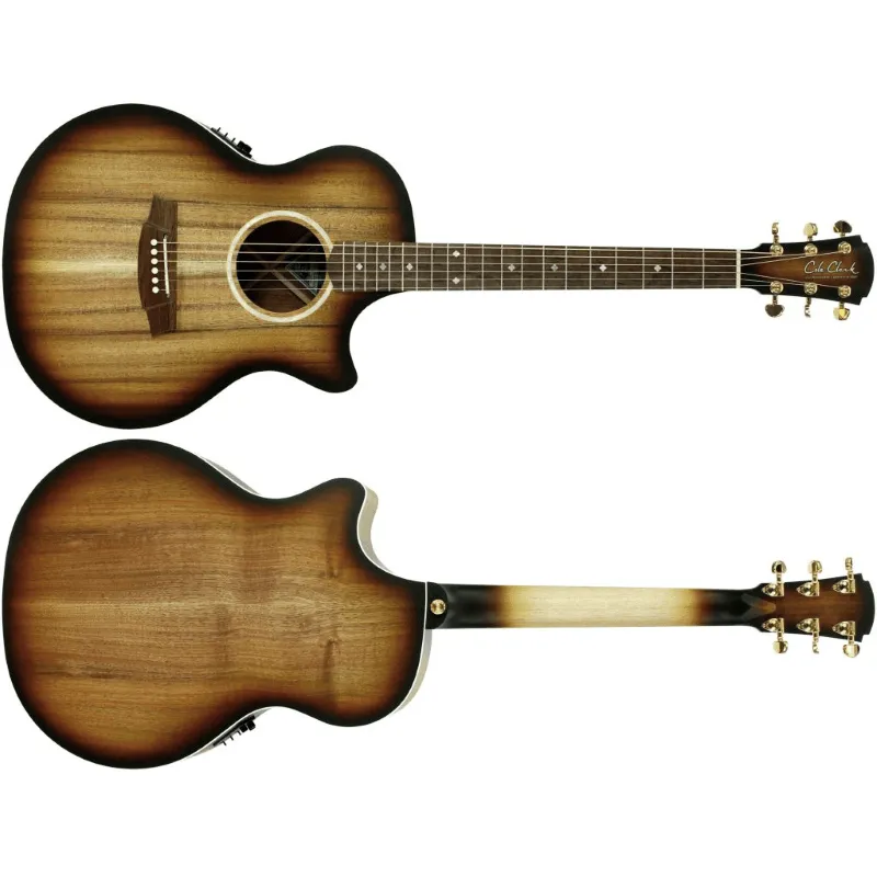 Esclusivo Cole Clark Angel AN2EC All Blackwood Sunburst CCAN2EC-BLBL-SUN