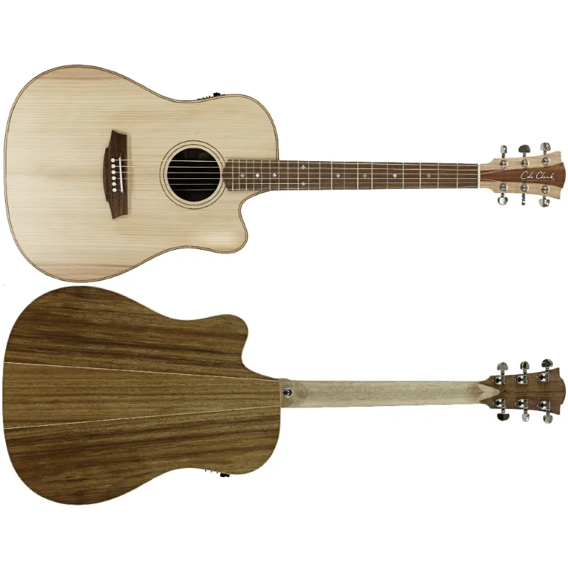 Cole Clark Fat Lady FL2EC Bunya Blackwood CCFL2EC-BB Reso Gratuito