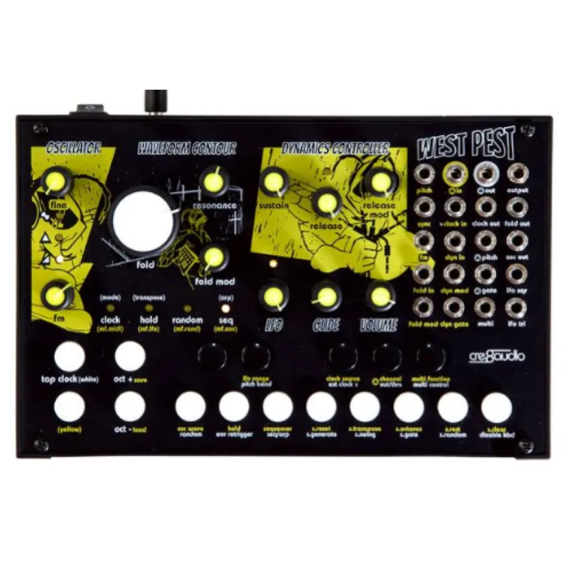 Cre8audio West Pest Semi-Modular West Coast Synthesizer Must-Have