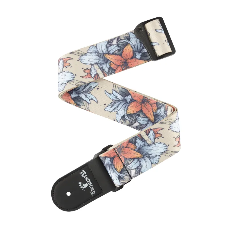 Solo Oggi D‘Addario Alchemy Guitar Strap, Death in Bloom