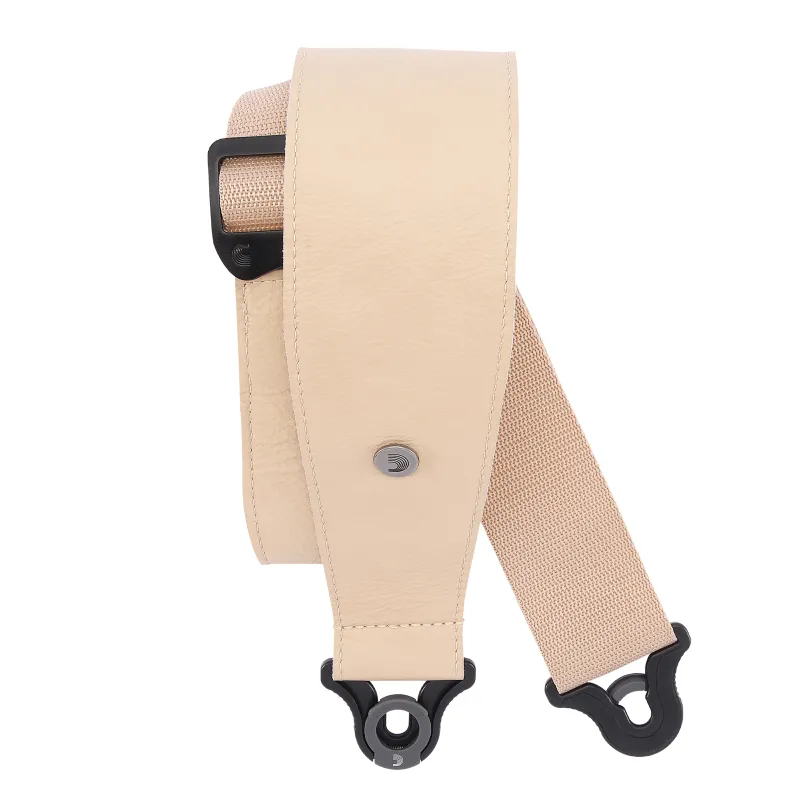 Offerta Limitata D‘Addario Comfort Leather Auto Lock Guitar Strap, Tan