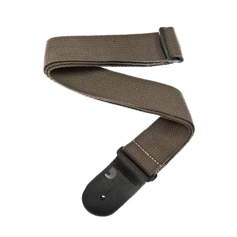 D‘Addario Cotton Guitar Strap, Army Spedizione Espresso
