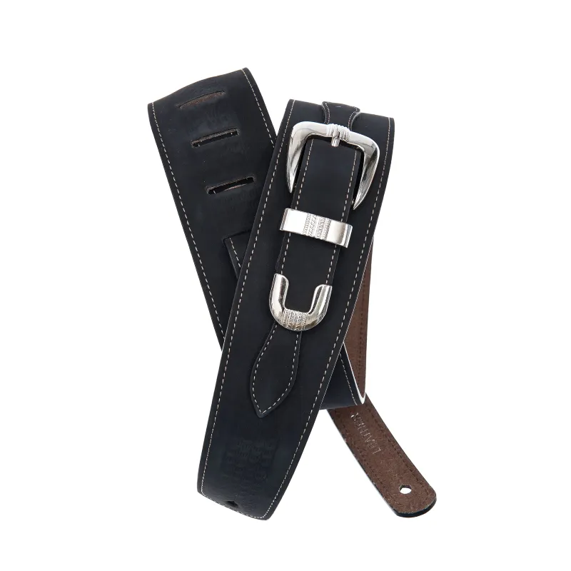 D‘Addario Deluxe Leather Guitar Strap Occasione Imperdibile