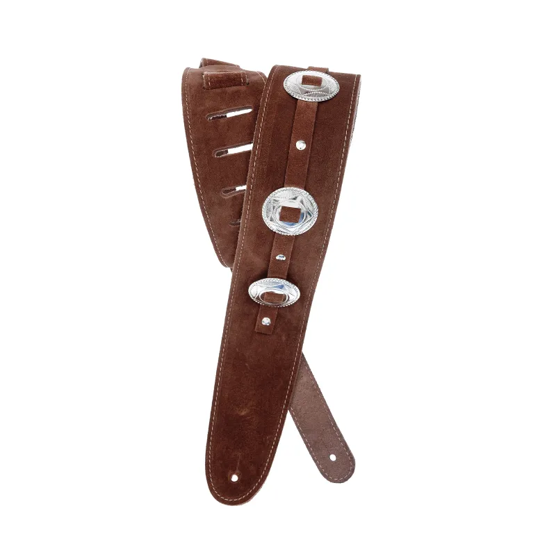 Sconto D‘Addario Deluxe Leather Guitar Strap