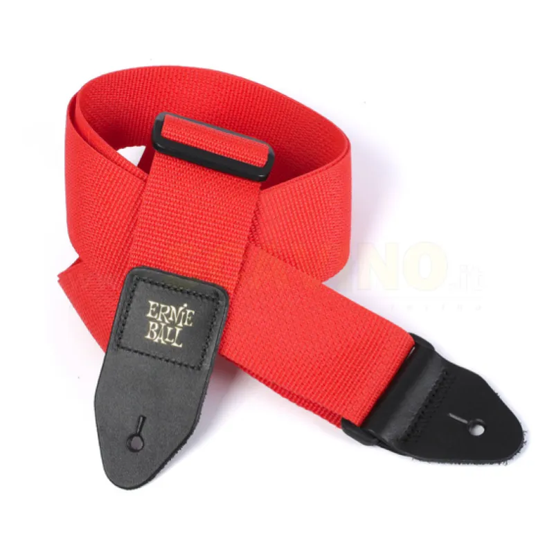 Direttamente Dal Produttore Ernie Ball Tracolla Polypro Rossa P04040