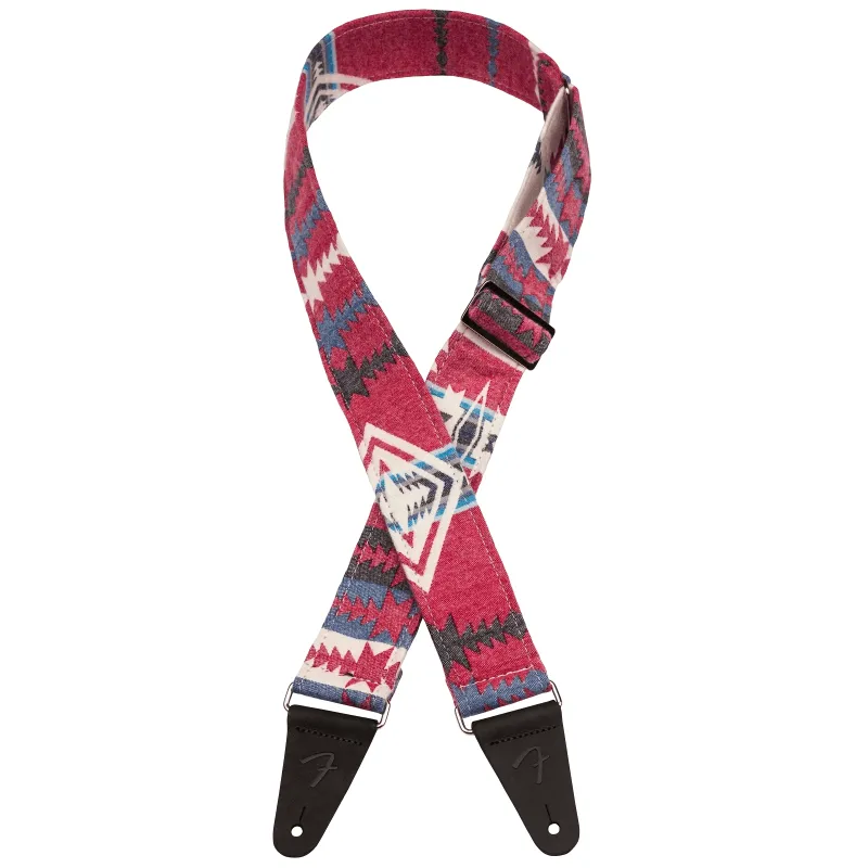 Fender 2" Zion Strap, Red Aztec 0992132552 Consegna Rapida