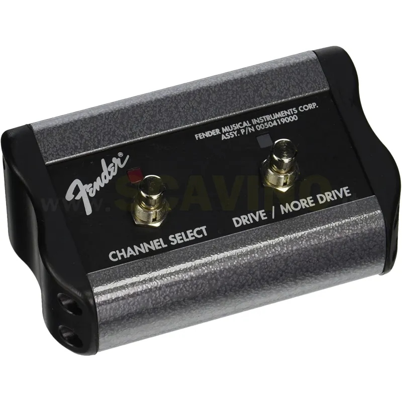 Fender 2-Button 3-Function Footswitch Channel-Gain-More Gain Footswitches Novità