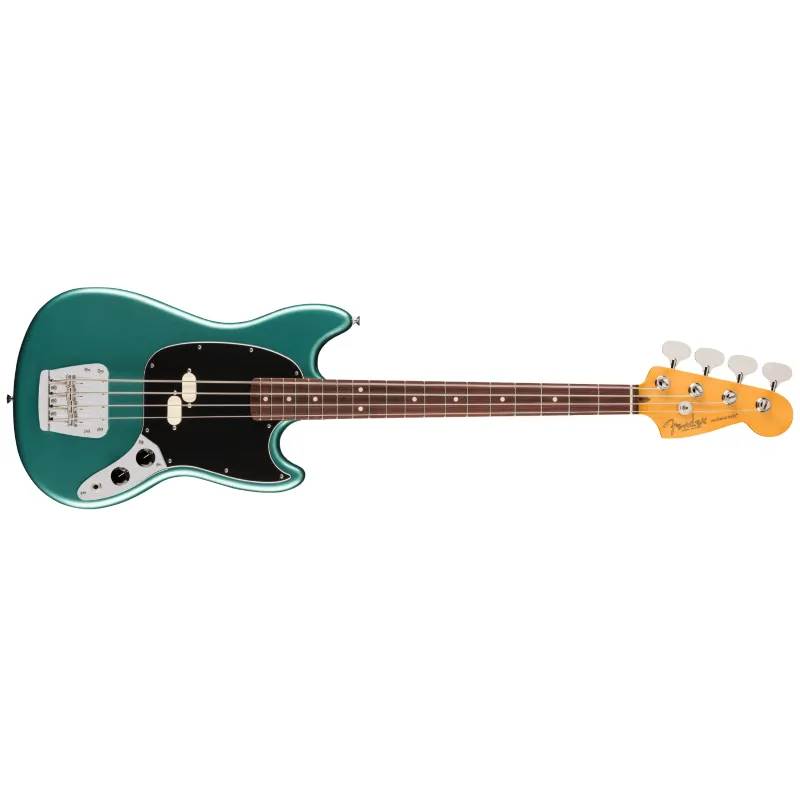 Soddisfatti O Rimborsati Fender American Professional Classic Mustang Bass®, Rosewood Fingerboard, Faded Sherwood Green Metallic