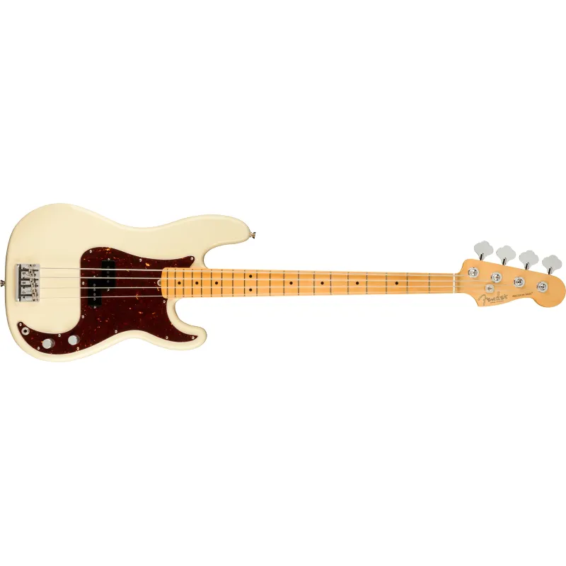 Fender American Professional II Precision Bass® Maple Fingerboard, Olympic White 0193932705 Vendita Finale
