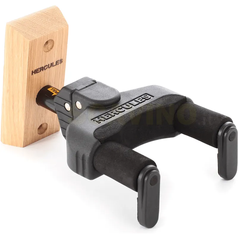 Hercules GSP38WB Plus Supporto Chitarra a Muro con Base in legno Super Prezzo