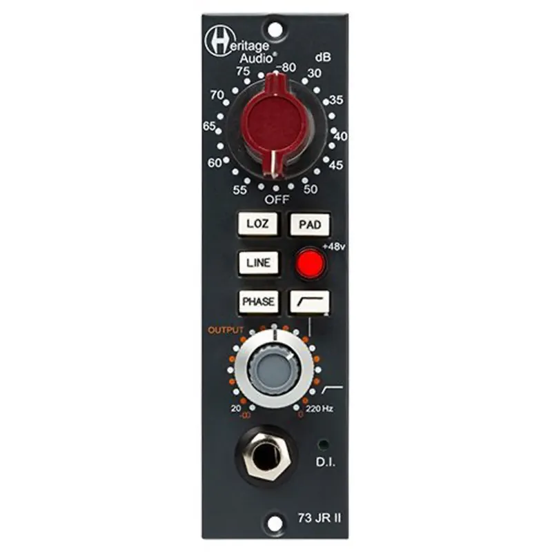 Ultimissimo Modello Heritage Audio HA73JR II Preamplificatore per Microfono Serie 500